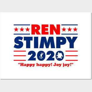 Ren Stimpy Election 2020 ✅ Vote Posters and Art